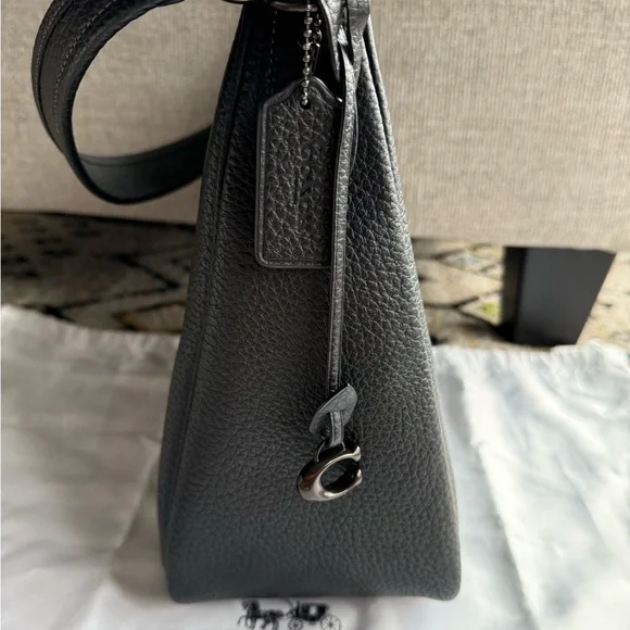 Coach Cary Shoulder Bag Gunmetal - Picture 6 of 16